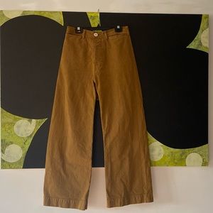 Jesse Kamm Sailor pants . Size 8. Tobacco .